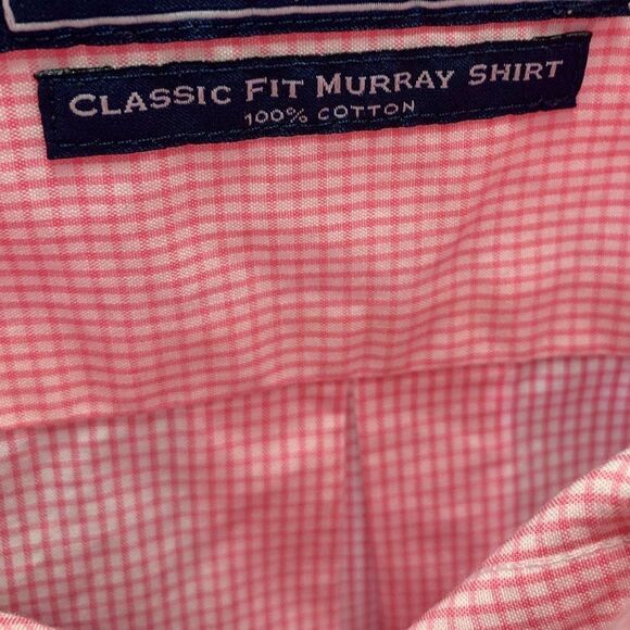 Vineyard Vines Long Sleeve Button Down Pink & White Size XS - Picture 5 of 6